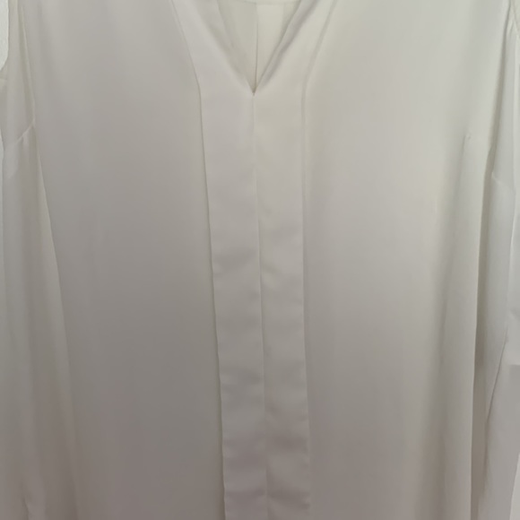 H&M | Lightweight Collarless Blouse Sz 6 US - Picture 4 of 4